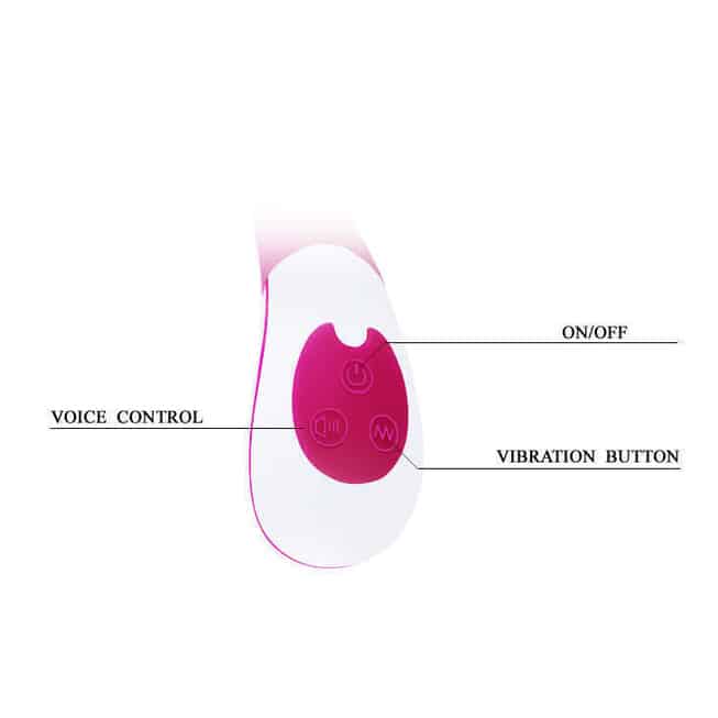 Pretty Love Colby Rabbit Rung G-Spot Hồng 21.5cm