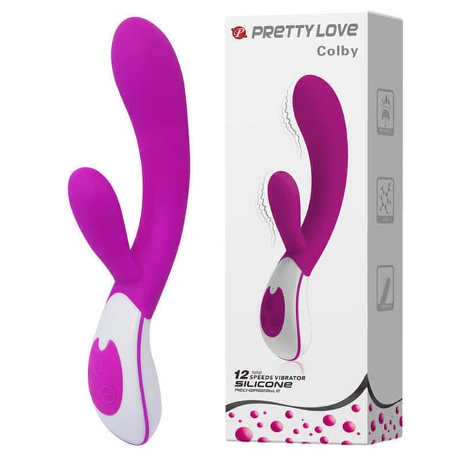 Pretty Love Colby Rabbit Rung G-Spot Hồng 21.5cm