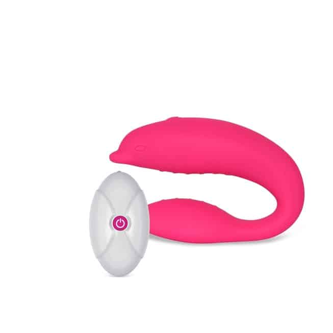 Lovetoy Toyz4Partner vibrator cặp radio hồng 9cm