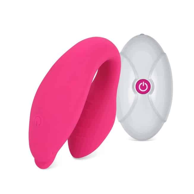 Lovetoy Toyz4Partner vibrator cặp radio hồng 9cm