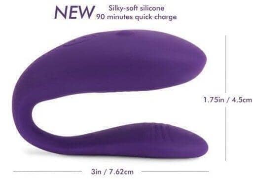 We-Vibe Unite 2.0 Remote Couple Vibro Tím
