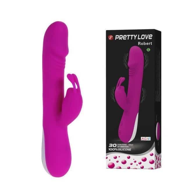 Pretty Love Robert Rung Thỏ Tím Kích Thích Lồn