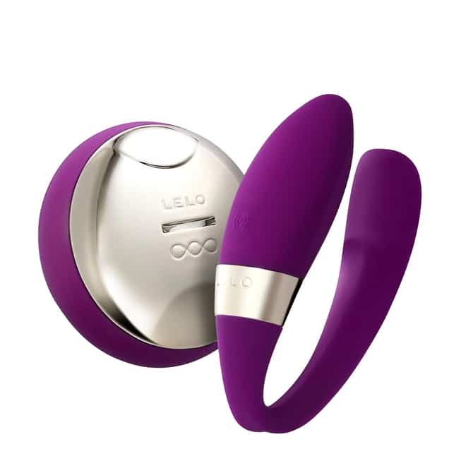 Lelo Tiani 2 Tím Remote Cặp Đôi 8 Chế Độ Thăng Hoa
