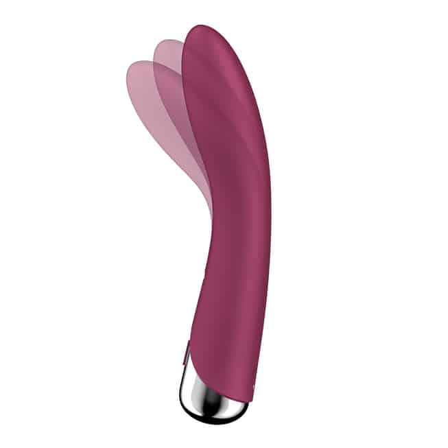 Satisfyer Spinning Rung Quay Đỏ 18cm