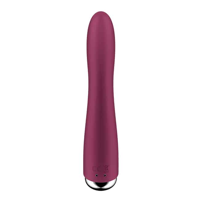 Satisfyer Spinning Rung Quay Đỏ 18cm