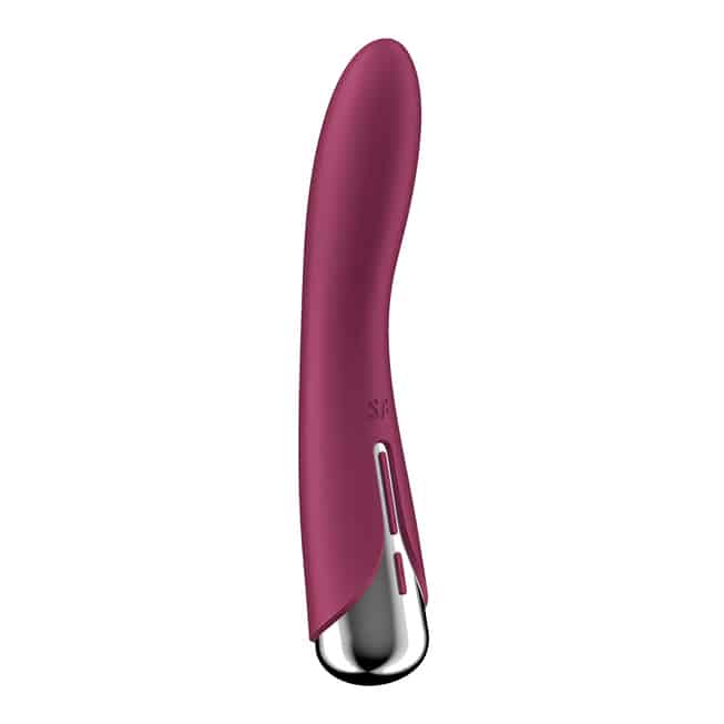 Satisfyer Spinning Đỏ 18cm Quay Rung Điểm Nhạy Đê Mê