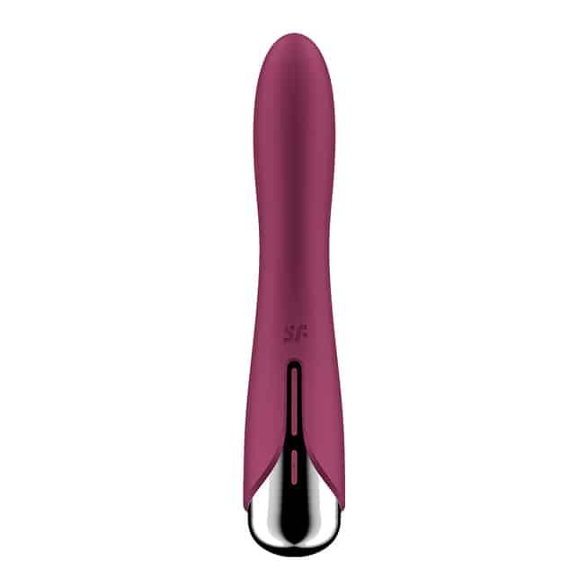 Satisfyer Spinning Rung Quay Đỏ 18cm