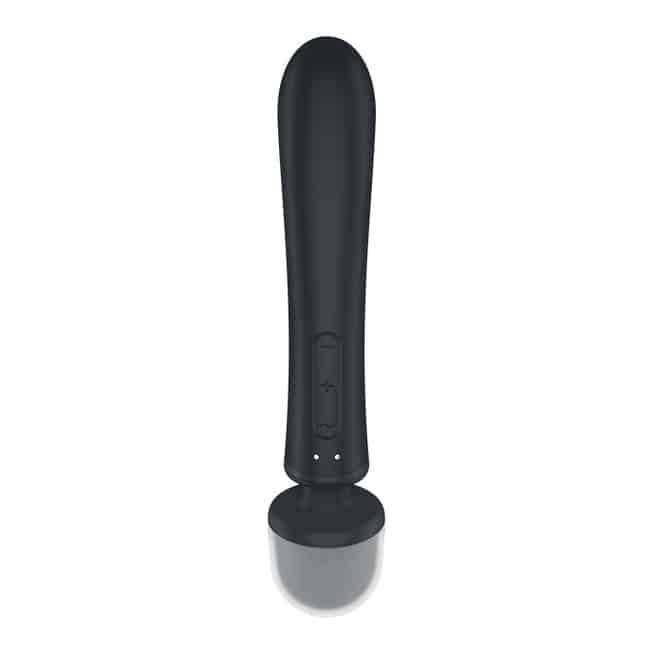 Satisfyer Triple Lover Rung Đôi Xám 23.7cm Ba Điểm