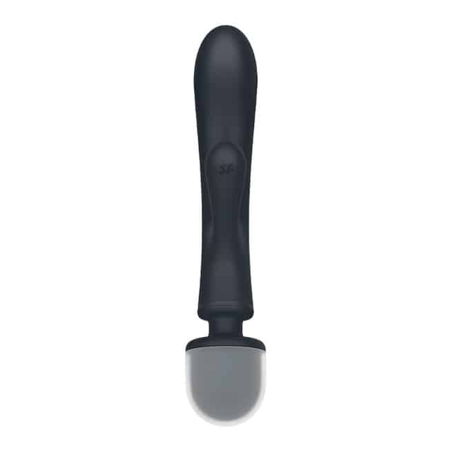 Satisfyer Triple Lover Rung Đôi Xám 23.7cm Ba Điểm