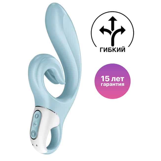 Satisfyer Love Me Rabbit Xanh 22cm Siêu Rung