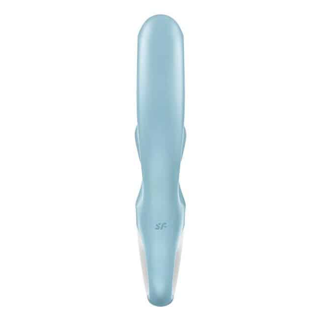 Satisfyer Love Me Rabbit Xanh 22cm Rung Đa Năng Đỉnh Cao