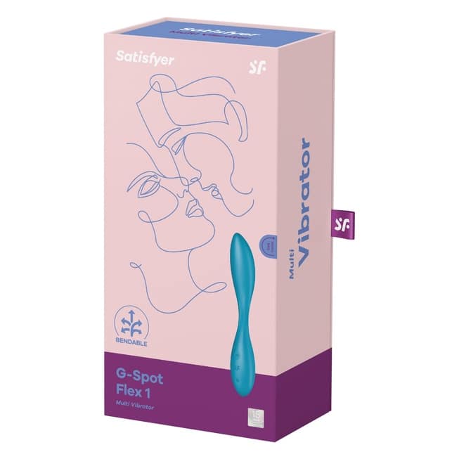 Satisfyer G-Spot Flex 1 Xanh Ngọc Uốn Cong