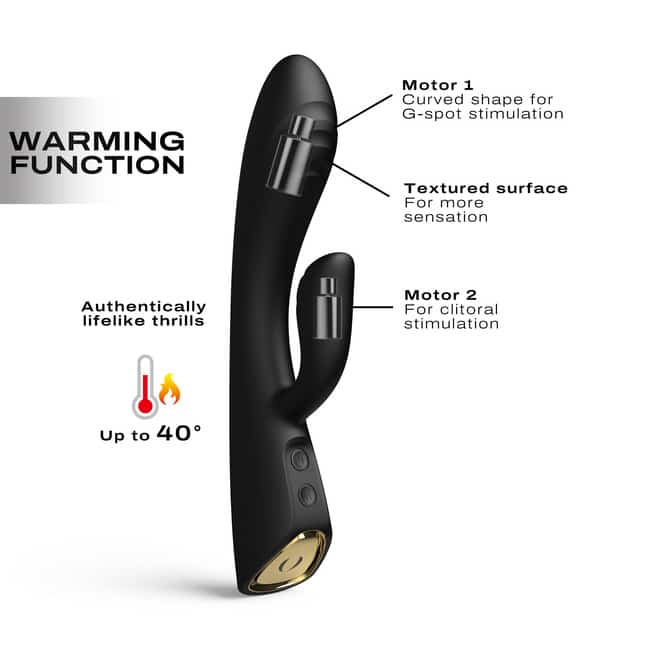Dorcel Flexi Rabbit Black Heat Linh Hoạt Đỉnh
