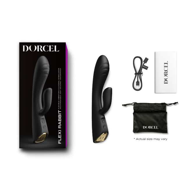 Dorcel Flexi Rabbit Black Heat Linh Hoạt Đỉnh