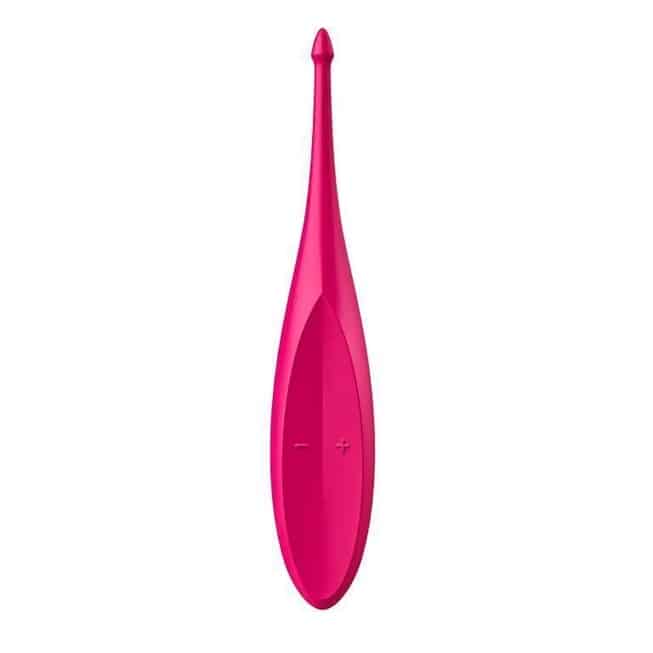Satisfyer Twirling Fun Đầu Chấm Hồng Rung Xoáy Mạnh Khoái Lạc