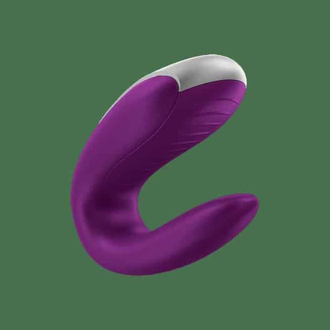 Satisfyer Double Fun Cặp Đôi Rung Tím Điều Khiển