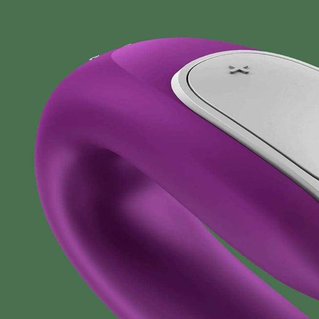 Satisfyer Double Fun Cặp Đôi Rung Tím Điều Khiển