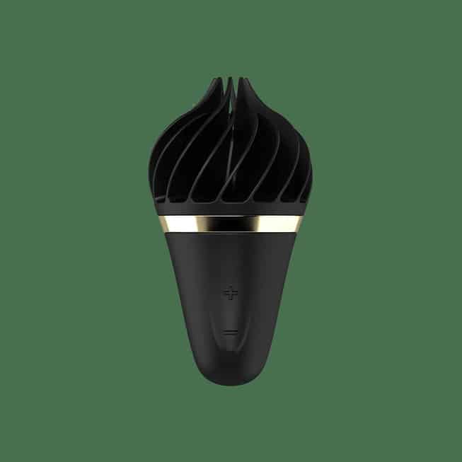 Satisfyer Sweet Treat Lay-on Đen Quay Thú