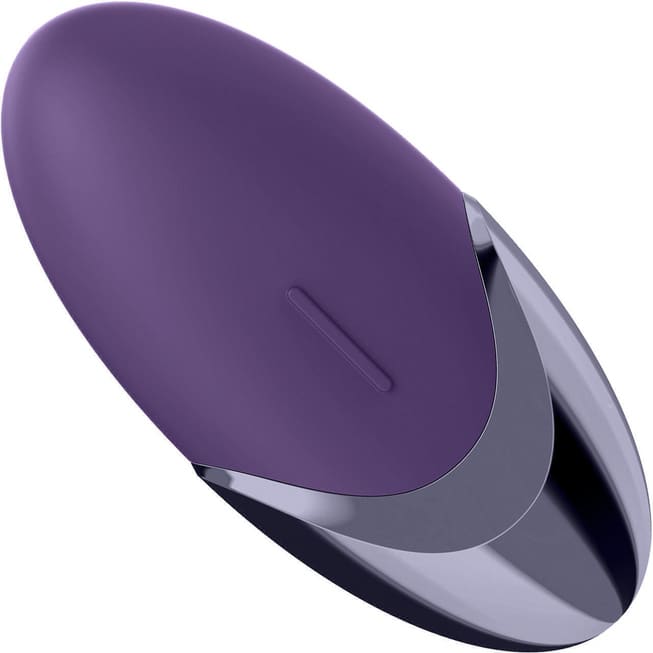 Satisfyer Purple Pleasure Mini Vibe Tím Liếm Cực Sướng