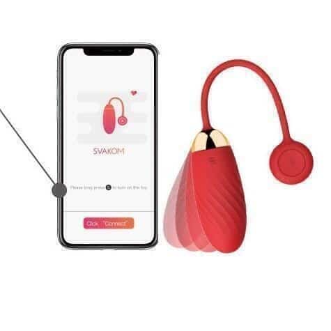 Egg Svakom Ella App Đỏ Rung Bluetooth