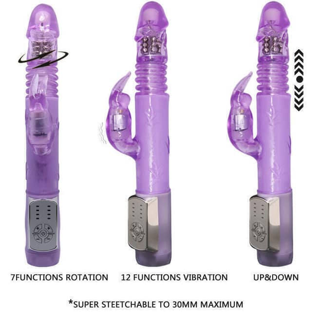 Baile Dream Lover Rabbit Tím Quay Thrust Đa Chiều