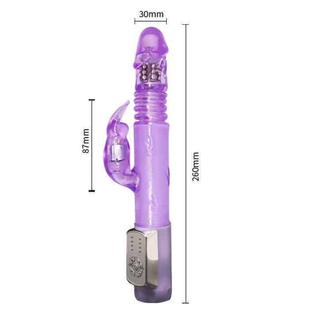 Baile Dream Lover Rabbit Tím Quay Thrust Đa Chiều