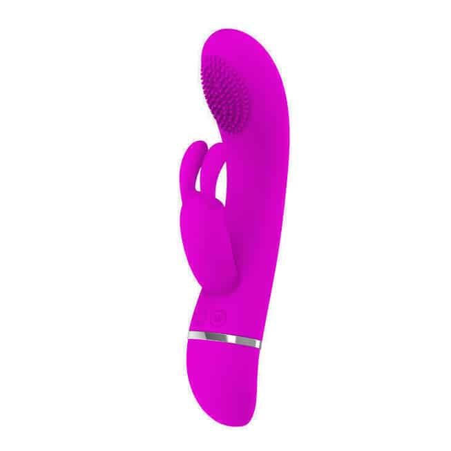 Rabbit Pretty Love Christ fuchsia chổi clitoris rung