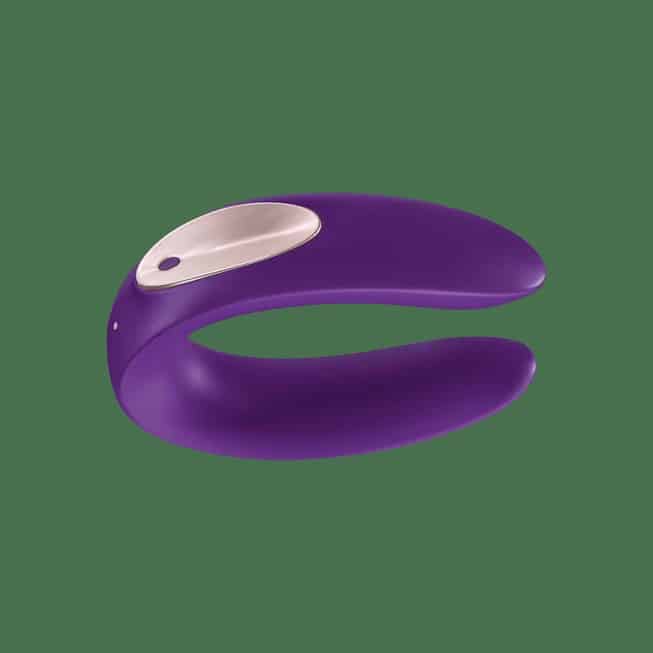 Satisfyer Double Plus Couple Tím Siêu Kích Thích Đôi Lứa