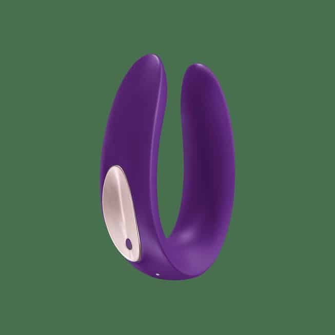 Satisfyer Double Plus Tím Cặp Đôi Kích Thích Điên Rồ