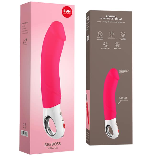 Big Boss Fun Factory Rung Đỉnh 4.5cm Đam Mê Nóng[luxurytoy]​