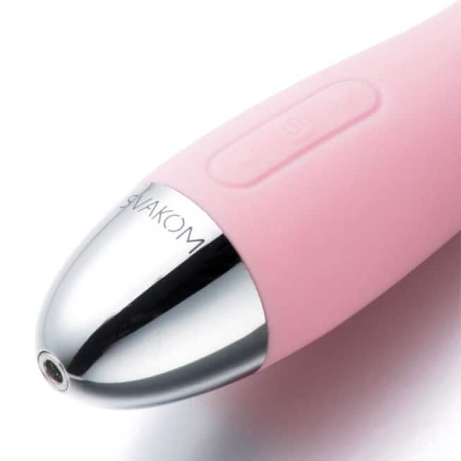 Viibrator G-Spot Svakom Amy Hồng Silicon 17cm Mạnh Mẽ