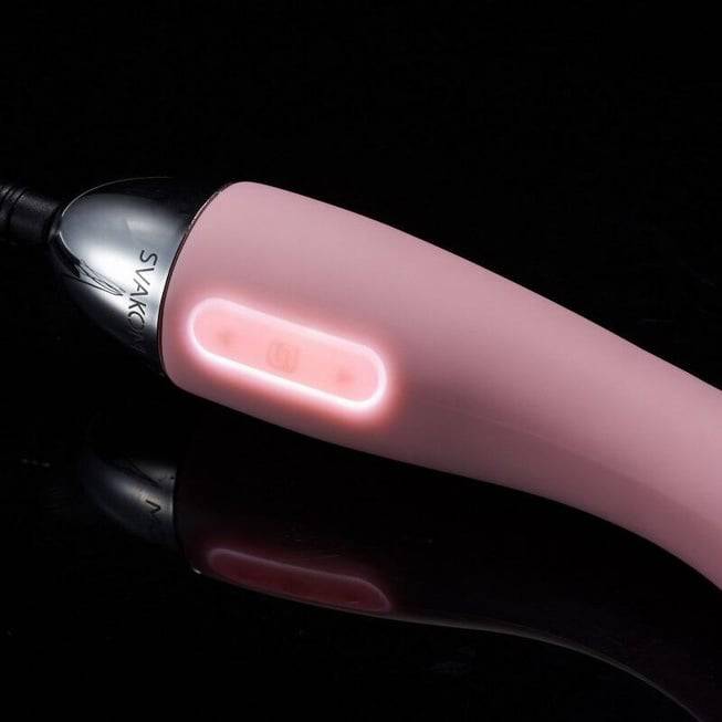 Viibrator G-Spot Svakom Amy Hồng Silicon 17cm Mạnh Mẽ