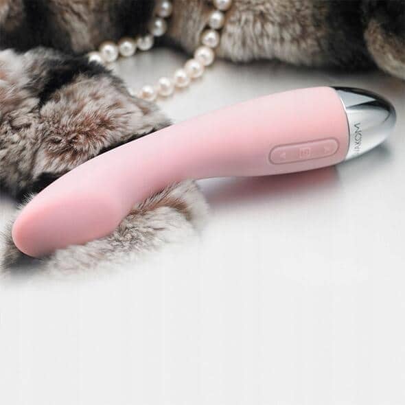 Viibrator G-Spot Svakom Amy Hồng Silicon 17cm Mạnh Mẽ