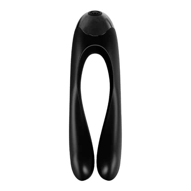 Satisfyer Candy Cane Mini Vibro U Lưỡi Đen Niềm Vui