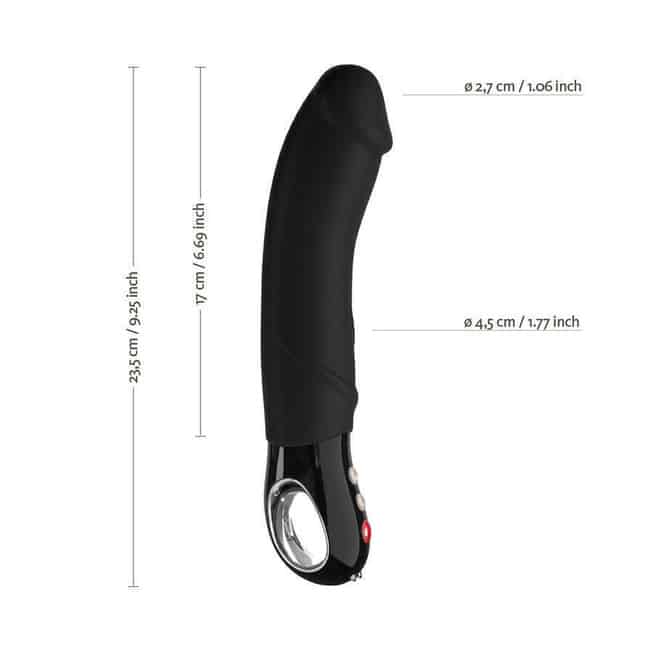 Fun Factory Big Boss Vibrator Đen 23cm Mạnh