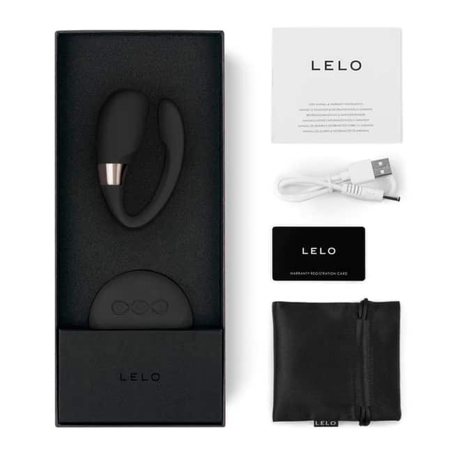 Lelo Tiani 3 Couples Vibro Remote Đen 7.8cm
