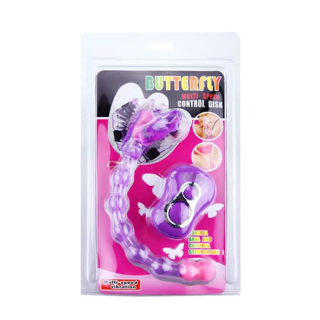 Baile Butterfly vibro bướm tím đeo đa năng rung lồn