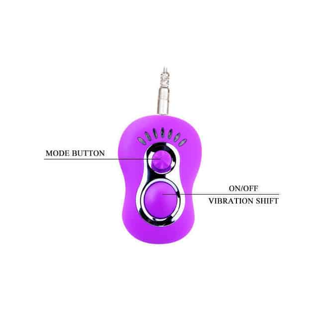 Baile Butterfly Rung Đít Lồn Tím Đeo Dây Đa Năng