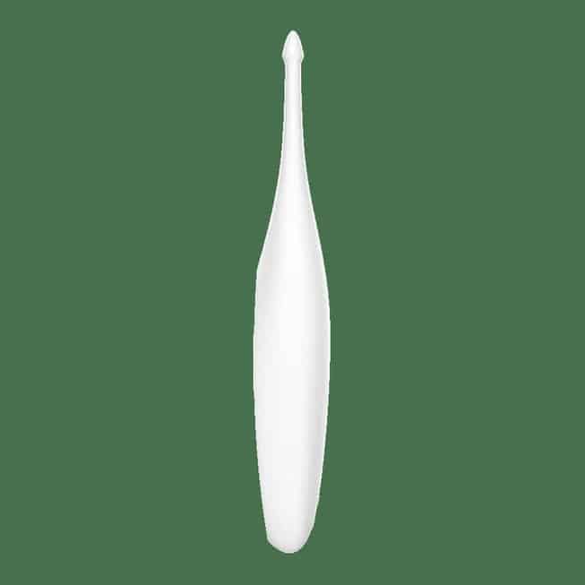 Satisfyer Twirling Fun pinpoint vibrator trắng twirl mạnh