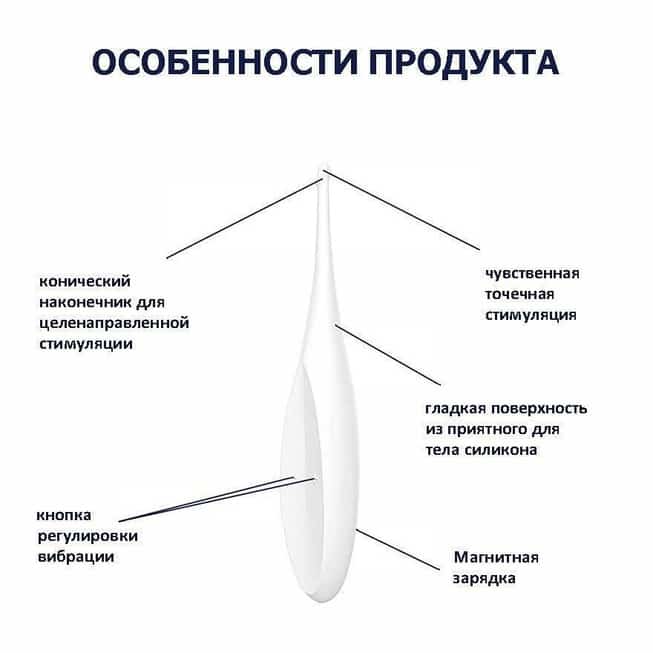 Satisfyer Twirling Fun twirl mạnh pinpoint trắng xoáy bùng nổ