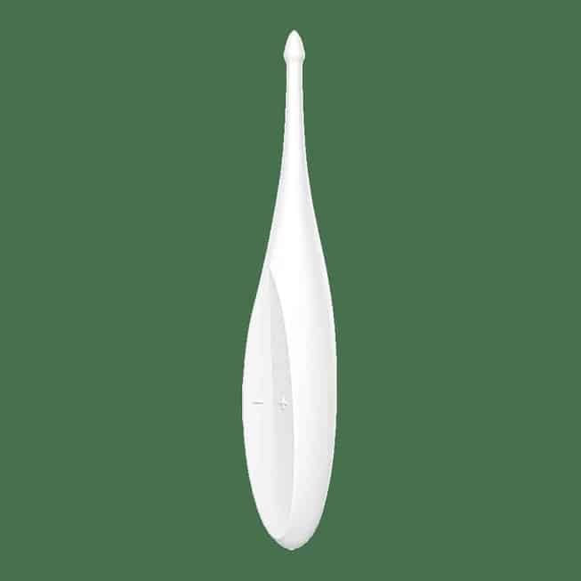 Satisfyer Twirling Fun pinpoint vibrator trắng twirl mạnh