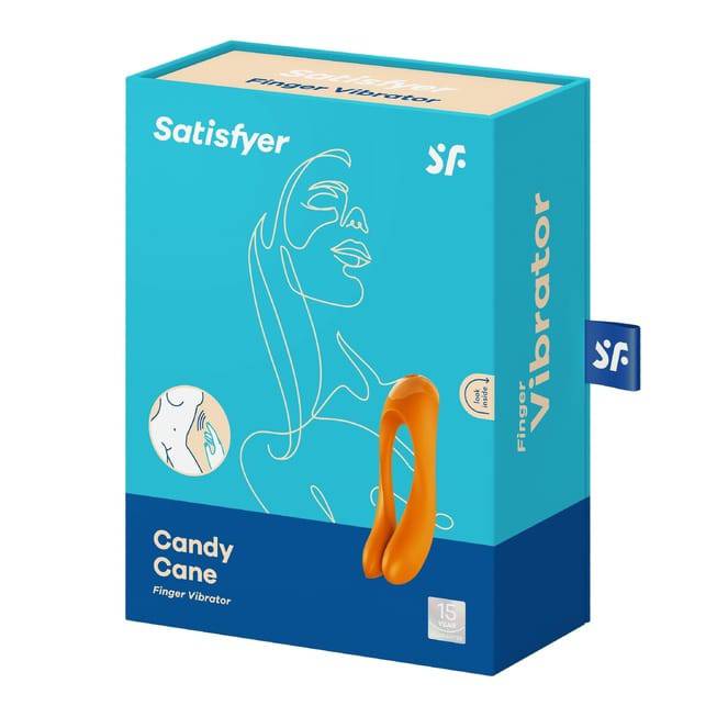 Mini vibrator Satisfyer Candy Cane cam ngón tay đa năng