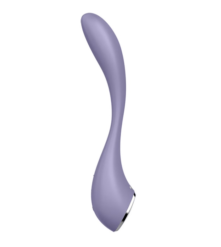 Satisfyer Flex 5 Plus G-spot tím nhạt 19.6cm linh hoạt chống nước