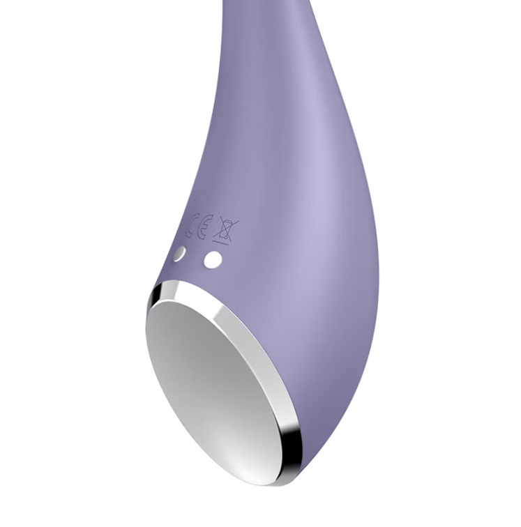 Satisfyer Flex 5 Plus G-spot tím nhạt 19.6cm linh hoạt chống nước