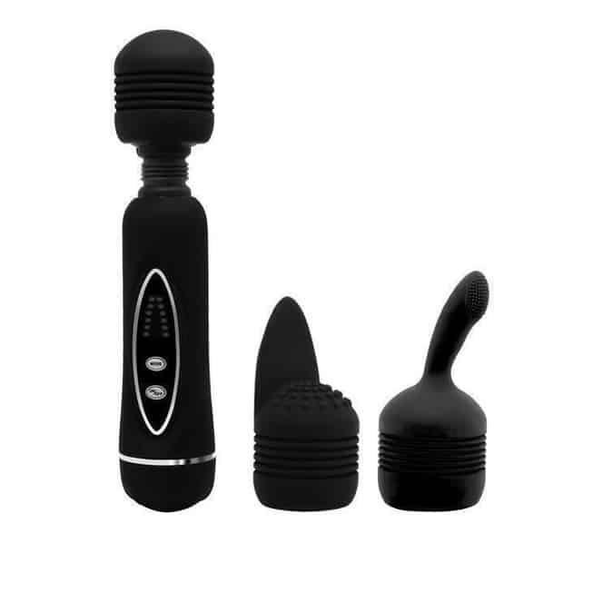 Vibro massage Pretty Love Black Wand đen nasad mạnh mẽ