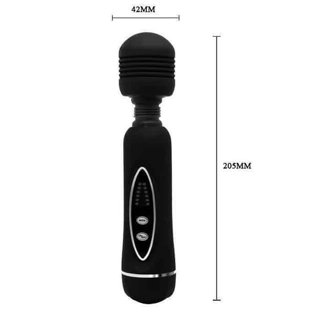 Pretty Love Black Wand Vibro Đen Mạnh Mẽ Thăng Hoa