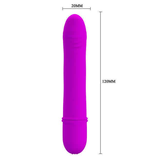 Vibrator Pretty Love Beck Fuchsia 12cm 10 Chế Độ G-Point Mạnh Mẽ Nhỏ Gọn