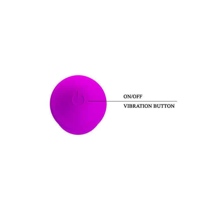 Vibrator Pretty Love Beck Fuchsia 12cm 10 Chế Độ G-Point Mạnh Mẽ Nhỏ Gọn
