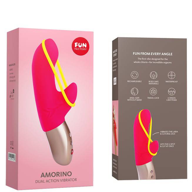 Fun Factory Amorino Rung Hồng Silicone Dịu Dàng Mạnh