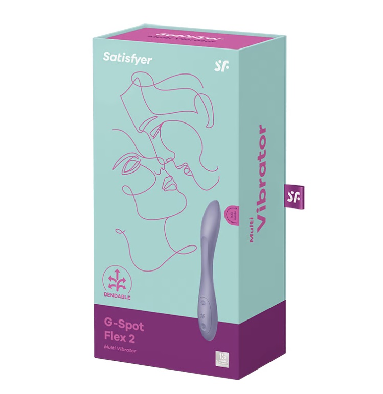 Satisfyer Flex 2 G-Spot Tím - Rung Thẩm Thấu